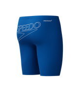Speedo Heren Zwemjammer Endurance+ Logo Blauw/Wit