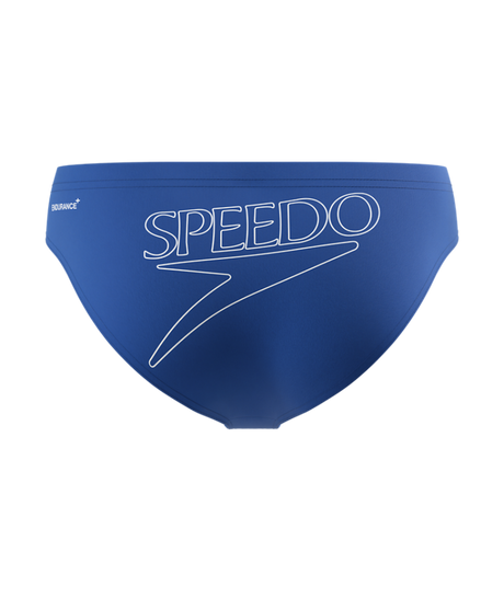 Speedo Heren Zwemslip Endurance+ Logo Blauw/Wit