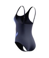 Speedo Badeanzug Quantum Contour Marine/Lavendel