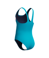 Speedo Meisjes Badpak Hyperboom Butterfly Back Turquoise/Roze