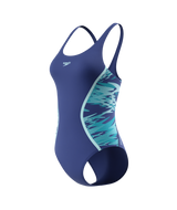 Speedo Badeanzug Hyperboom Splice Muscleback Night Watch/Blau