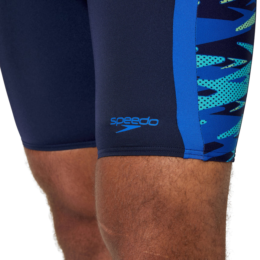 Speedo Heren Zwemjammer Hyperboom Splice Marine/Blauw