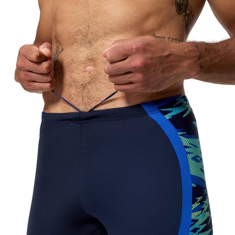 Speedo Heren Zwemjammer Hyperboom Splice Marine/Blauw