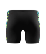 Speedo Herren Schwimmjammer Hyperboom Splice Mid Anthrazit/HyperTeal