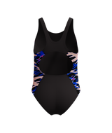 Speedo Meisjes Badpak Hyperboom Splice Muscleback Zwart/Roze