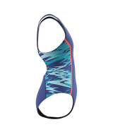 Speedo Mädchen Badeanzug Hyperboom Splice Muscleback NightWatch/HyperTeal
