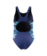 Speedo Mädchen Badeanzug Hyperboom Splice Muscleback NightWatch/HyperTeal