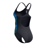 Speedo Dames Badpak Sprint Medalist Zwart/Turquoise
