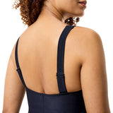 Speedo Badeanzug Shirred Anthrazit