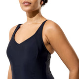 Speedo Badeanzug Shirred Anthrazit