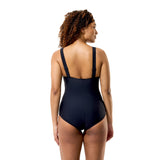 Speedo Badeanzug Shirred Anthrazit