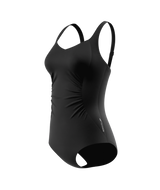 Speedo Badeanzug Shirred Anthrazit
