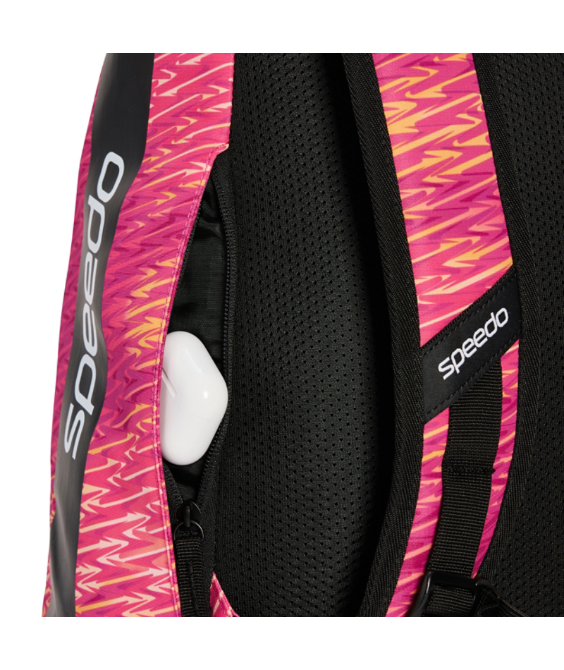 Speedo Rugtas 35L Team Bag Printed Roze/Oranje
