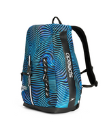 Speedo Rugtas 35L Team Bag Printed Zwart/Blauw