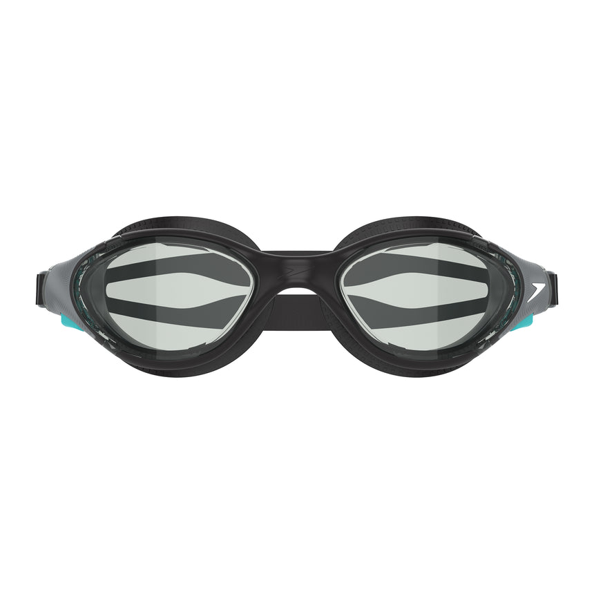 Speedo Schwimmbrille mit Sehstärke Biofuse 2.0 Schwarz/Steel