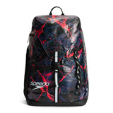 Speedo Schwimmrucksack 35L Team Bag LTD Schwarz/Rot