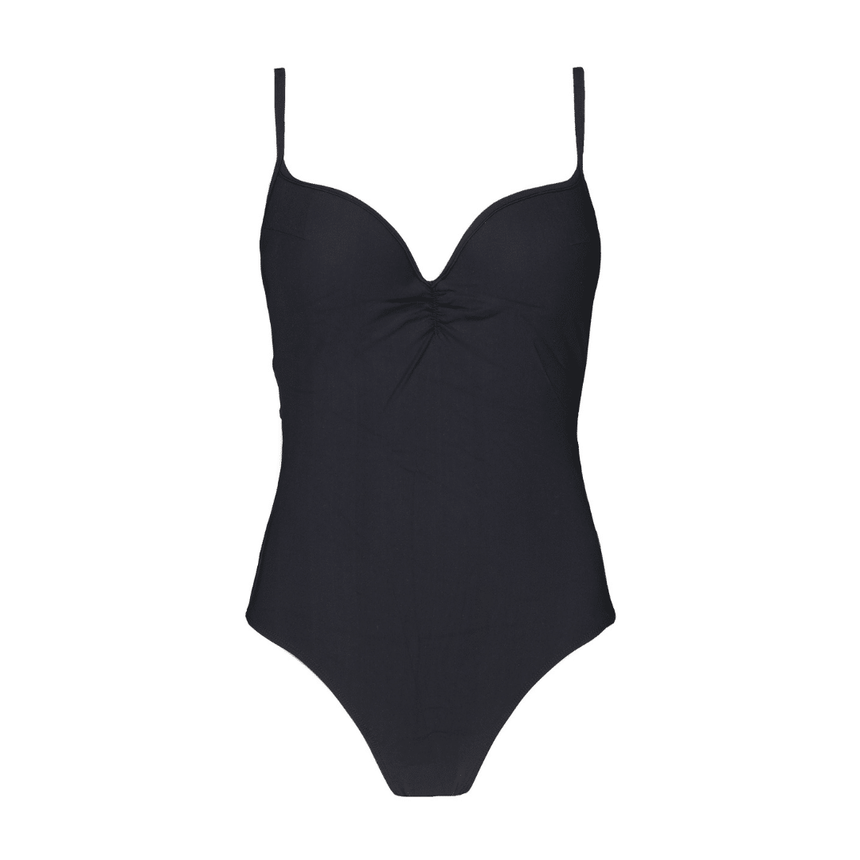 Barts Solid Sculpting One Piece Black