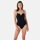 Barts Solid Sculpting One Piece Black