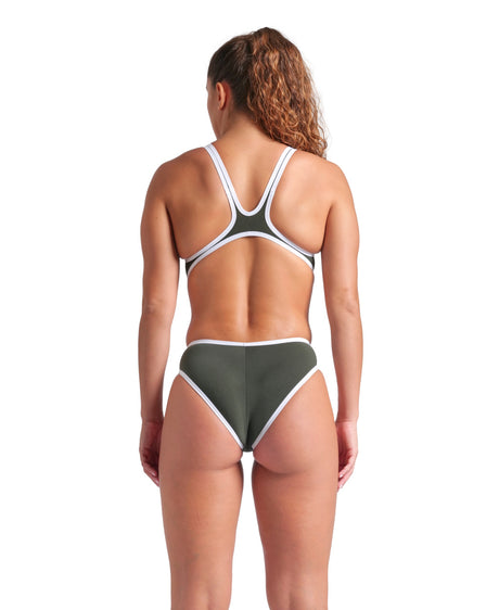 Arena Badpak One Biglogo Groen