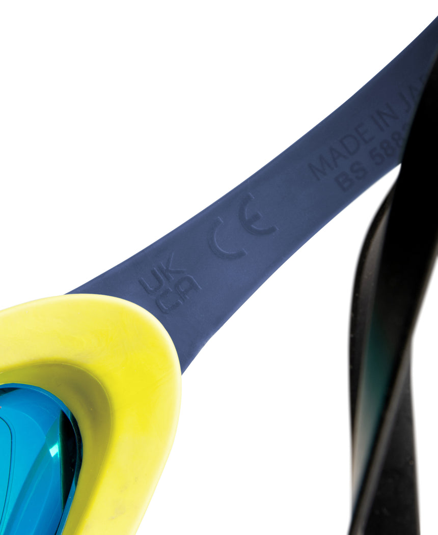 Arena Cobra Ultra Swipe Mirror Aqua Shark rear product view