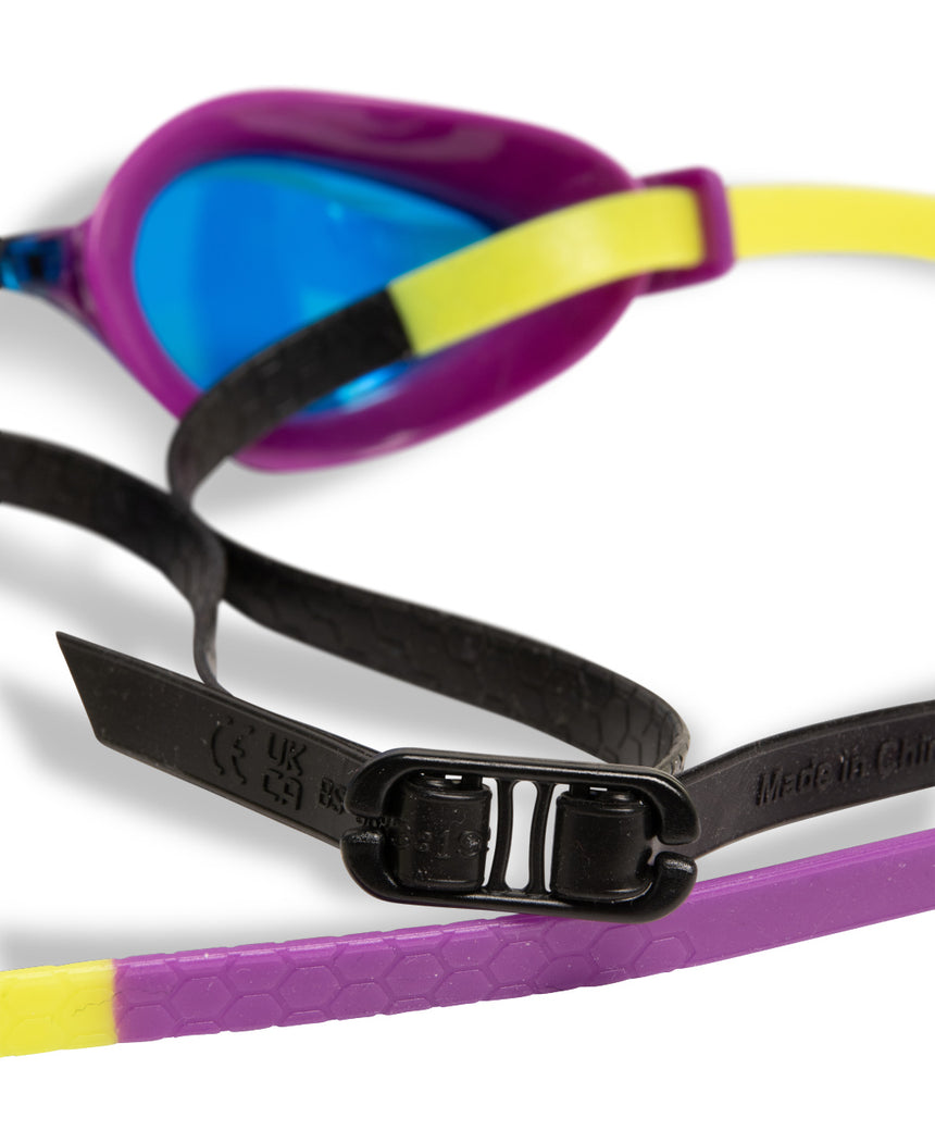 Arena Schwimmbrille Air-Speed Mirror Lila/Gelb