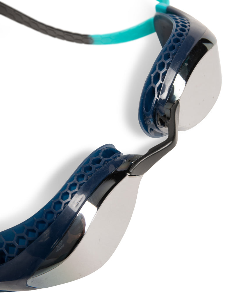 Arena Zwembril Air-Speed Mirror Blauw / Mint