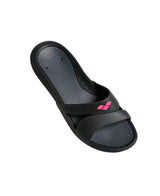 Arena Badslippers Nina Zwart/Donkergrijs
