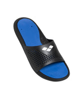 Arena Badslippers Bruno Zwart/Turquoise/Zwart