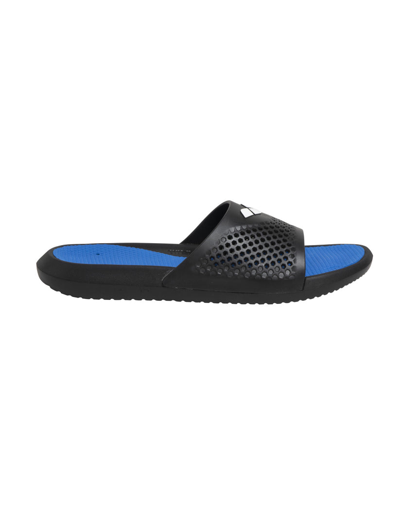 Arena Badslippers Bruno Zwart/Turquoise/Zwart