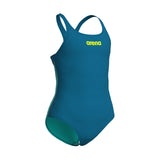 Arena Meisjes Badpak Team Swim Pro Solid Blauw-Cosmo/Water