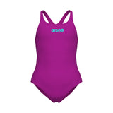 Arena Meisjes Badpak Team Swim Pro Solid Very Fuchsia Water