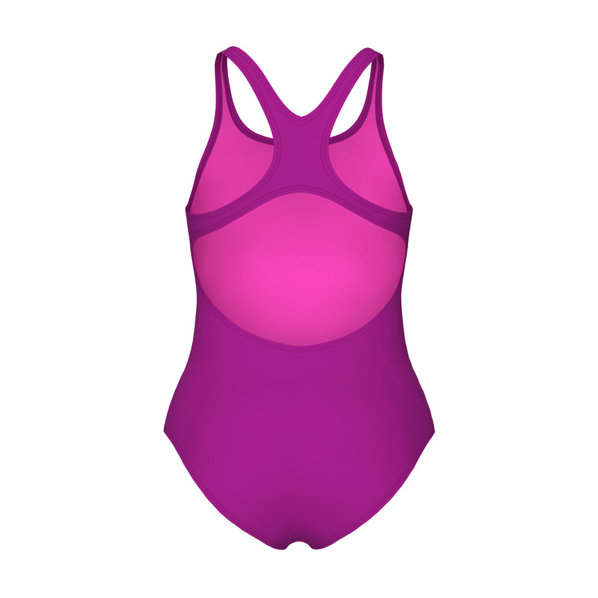 Arena Meisjes Badpak Team Swim Pro Solid Very Fuchsia Water