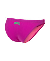 Arena Dames Bikini Broekje Team Solid Very Fuchsia Team Groen