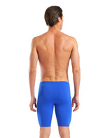 Arena Mens Swim Jammer Team Solid Neon Blue Team Orange