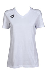 Arena Dames T-shirt Team Panel Wit