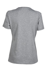 Arena Dames T-shirt Team Panel Heather-Grijs