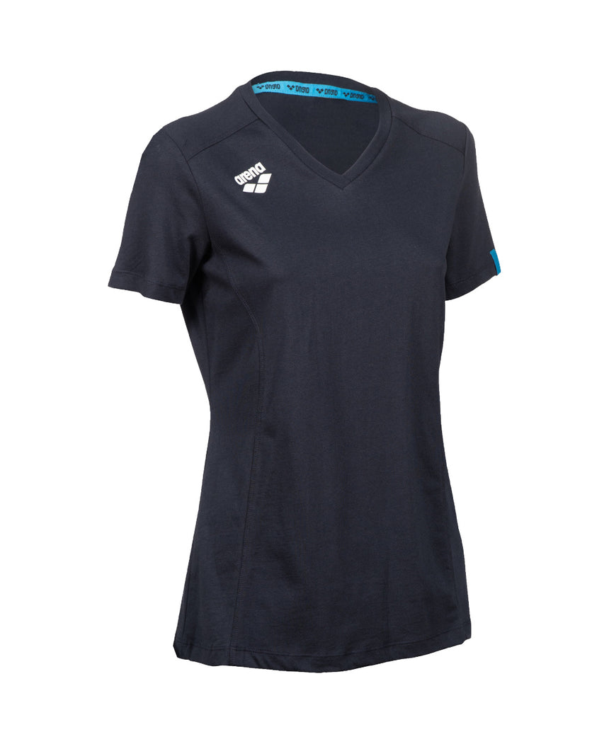 Arena Dames T-shirt Team Panel Marine