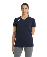 Arena Dames T-shirt Team Panel Marine