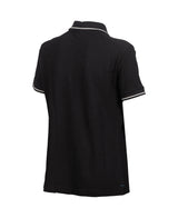Arena Dames Poloshirt Team Solid Cotton Zwart