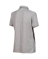 Arena Dames Poloshirt Team Solid Cotton Heather-Grijs