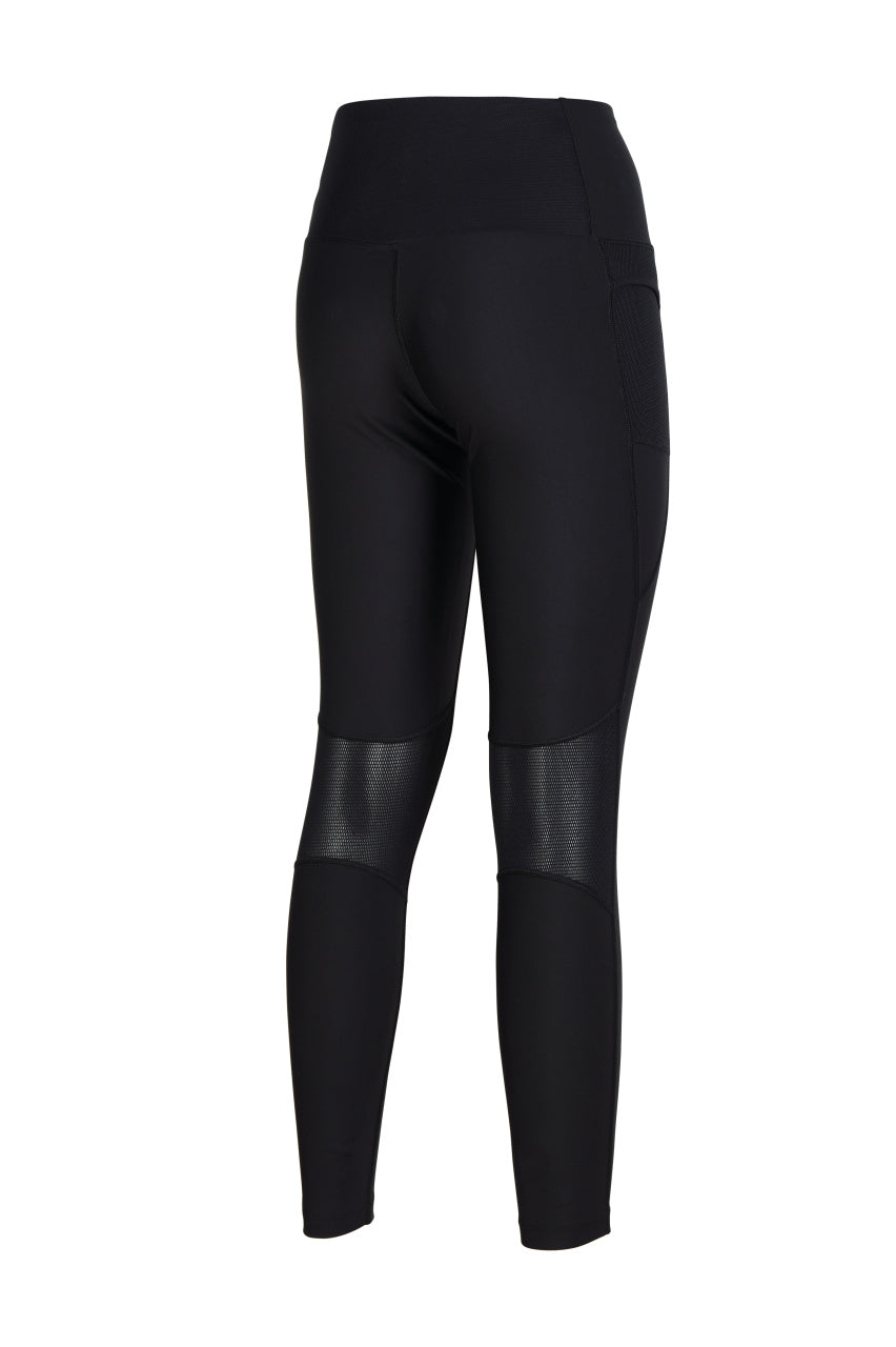Arena Dames Sportlegging Team Panel Zwart