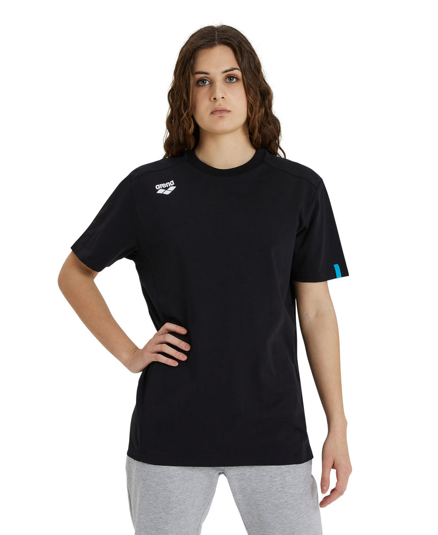 Arena T-shirt Team Panel Zwart