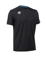 Arena T-shirt Team Solid Zwart