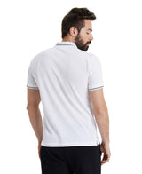 Arena Poloshirt Team Solid Cotton Wit