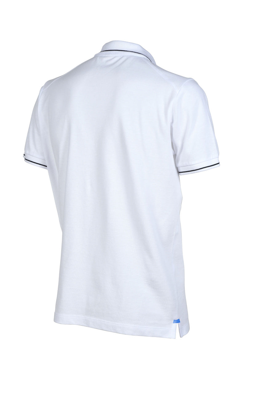 Arena Poloshirt Team Solid Cotton Wit