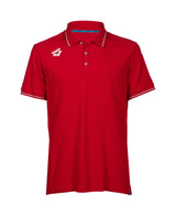 Arena Poloshirt Team Solid Cotton Rood