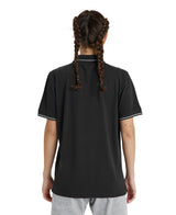 Arena Poloshirt Team Solid Cotton Zwart
