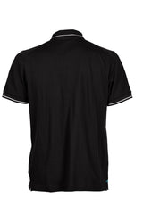 Arena Poloshirt Team Solid Cotton Zwart