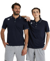 Arena Poloshirt Team Solid Cotton Marine