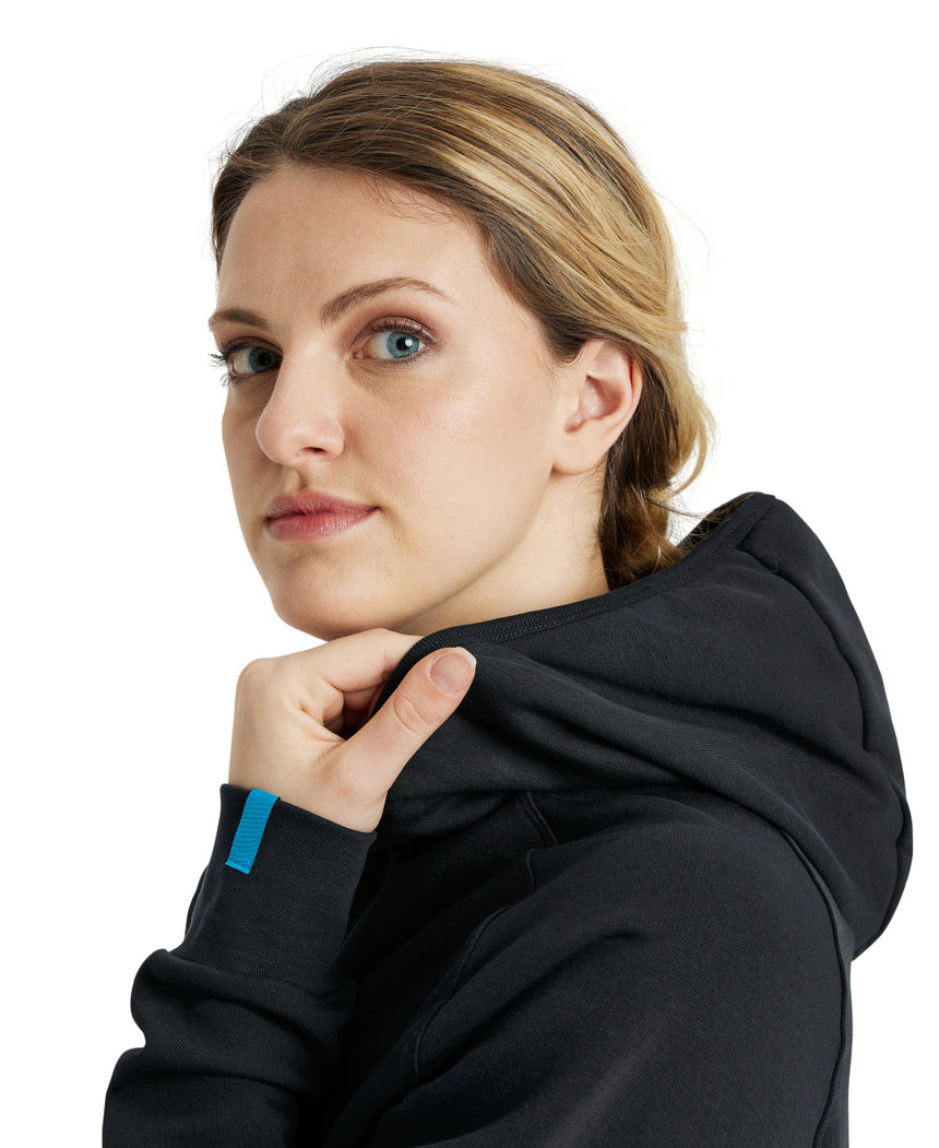 Arena Trui Team Hooded Sweat Panel Zwart